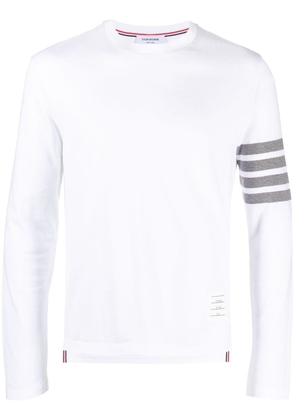 Thom Browne 4-Bar Stripe 2003-print T-shirt - White