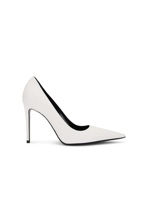 retrofete Jasmine Heel in White. Size 36.5, 37, 37.5, 38, 38.5, 39, 40, 41.