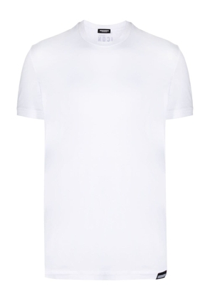Dsquared2 logo-patch cotton T-shirt - White