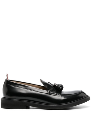 Thom Browne tassel leather loafers - Black