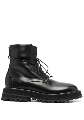 Marsèll lace-up ankle leather boots - Black
