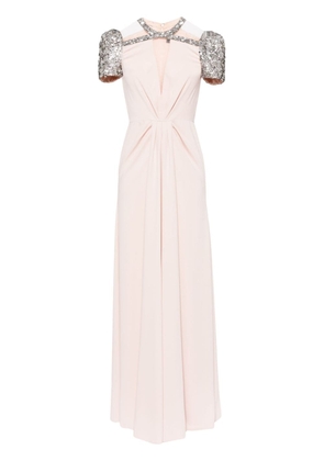 Jenny Packham Daphne embellished gown - Pink