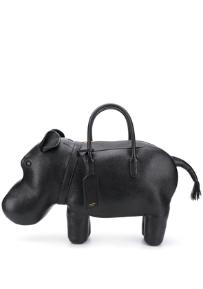 Thom Browne Hippo pebbled bag - Black