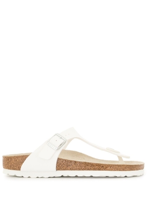 Birkenstock Gizeh BS faux-leather sandals - White