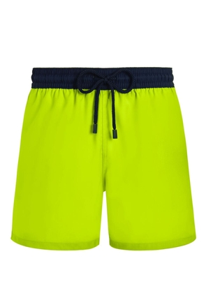 Vilebrequin Magnus two-tone wool swim shorts - Green