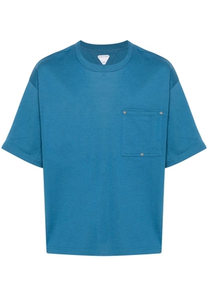 Bottega Veneta patch-pocket cotton T-shirt - Blue