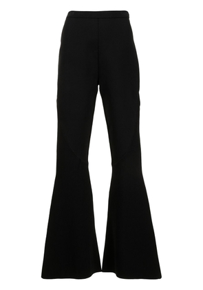 Dion Lee rib collage flared trousers - Black
