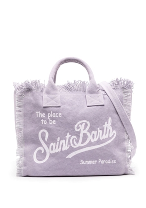 MC2 Saint Barth Colette cotton tote bag - Purple