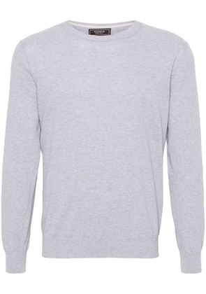 Peserico fine-knit cotton jumper - Grey