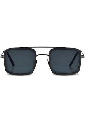 Vilebrequin x Shelter square-frame sunglasses - Black