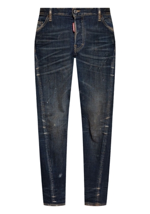 Dsquared2 distressed-effect cotton jeans - Blue