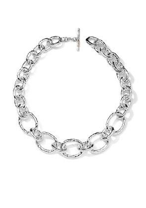 IPPOLITA Classico Hammered Bastille Necklace 48cm - Silver