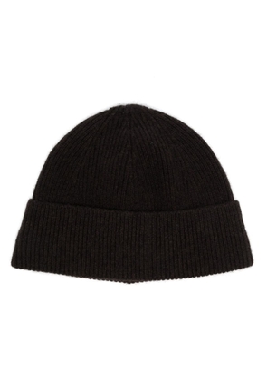 Acne Studios ribbed-knit wool-cashmere beanie - Brown