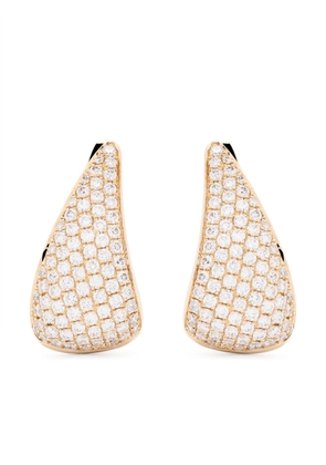 Anita Ko 18kt yellow gold Claw diamond earrings