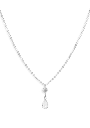 THE ALKEMISTRY 18kt white gold Aria diamond pendant necklace - Silver