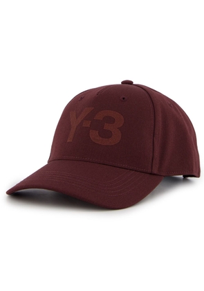 Y-3 logo-embroidered cotton cap