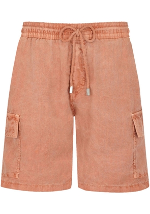 Vilebrequin linen bermuda shorts - Orange