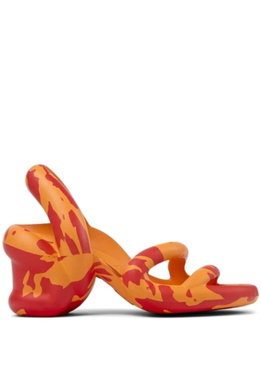 Camper Kobarah 76mm sandals - Orange