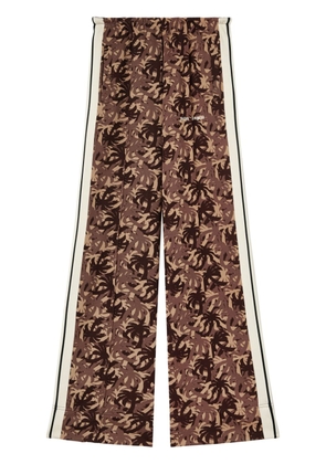 Palm Angels palm tree-print track pants - Brown