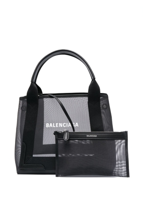 Balenciaga Cabas mesh tote bag - Black