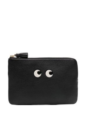 Anya Hindmarch Eyes leather wallet - Black