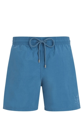 Vilebrequin Running Stars-print drawstring swim shorts - Blue