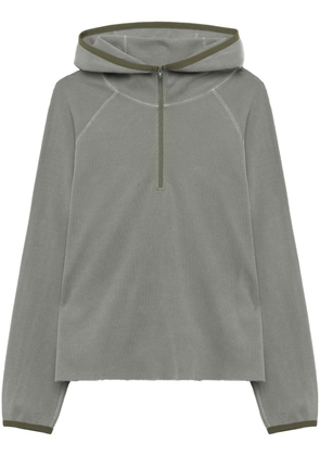 John Elliott Fleet Thermal cotton hoodie - Green
