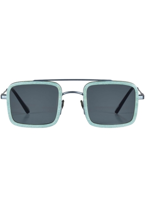 Vilebrequin Valentin square-frame sunglasses - Blue