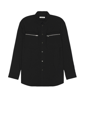 Undercover Long Sleeve Shirt in Black - Black. Size 3 (also in ).