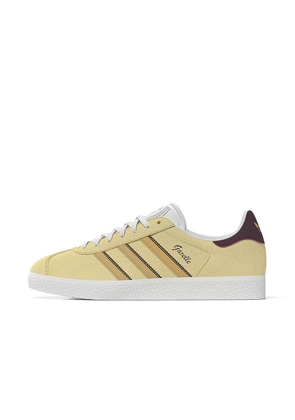 adidas Originals Gazelle in Almost Yellow  Oat  And Maroon - Yellow. Size 11 (also in 7.5, 8, 8.5, 9.5).