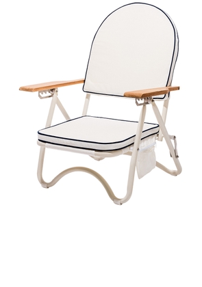 business & pleasure co. Pam Chair in Riviera White - White. Size all.