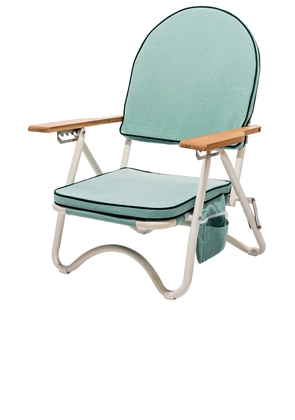 business & pleasure co. Pam Chair in Rivie Green - Green. Size all.