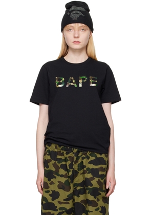 BAPE Black Abc Camo Glitter T-Shirt