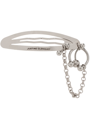 Justine Clenquet Silver Holly Hair Clip