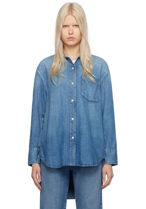 Citizens of Humanity Blue Cocoon Denim Shirt
