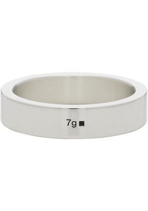 Le Gramme Silver Polished 'Le 7 Grammes' Ribbon Ring