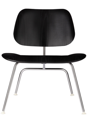 Herman Miller® Black Eames Molded Plywood Metal Base Lounge Chair