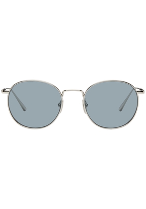 CHIMI Silver Steel Round Sunglasses