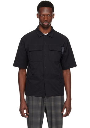 Manors Golf Black Caddie Shirt