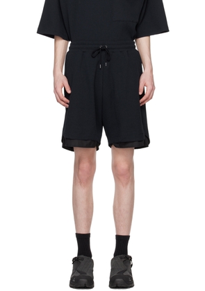meanswhile Navy Easy Shorts