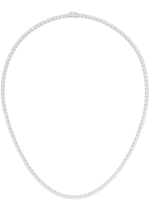 Hatton Labs Silver Classic Tennis Chain Necklace