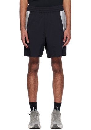 Izzue Black Printed Shorts