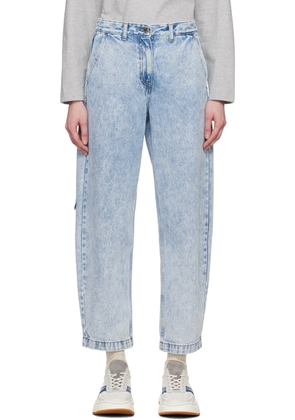ADER error Blue Significant Tag Jeans