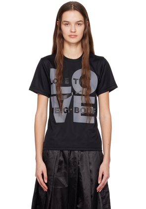Black Comme des Garçons Black Nike Edition Love Thy Neighbour T-Shirt