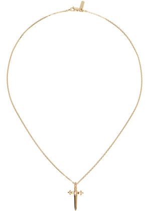 Hatton Labs Gold Dagger Pendant Necklace