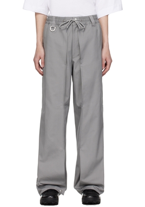 Y-3 Gray Workwear Trousers
