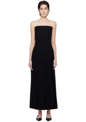 TOVE Black Malene Midi Dress