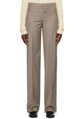 Aya Muse Taupe Tullia Trousers