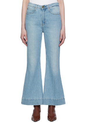 FRAME Blue 'The Extreme Flare Ankle' Jeans