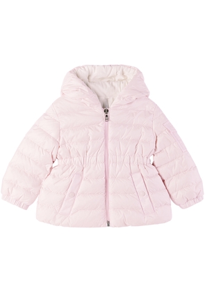 Moncler Enfant Baby Pink Dalles Down Jacket